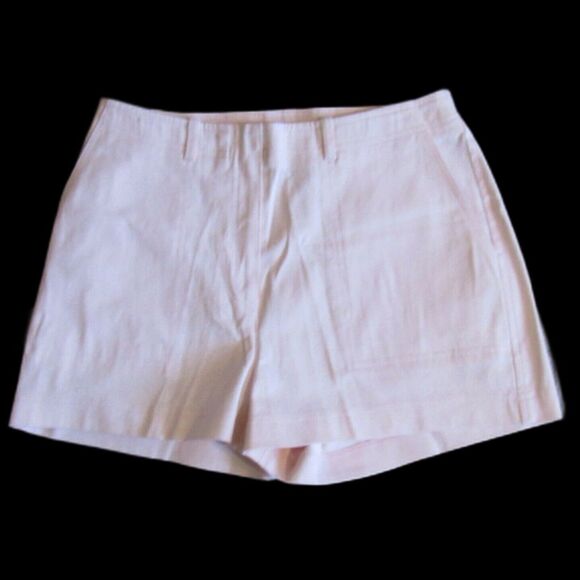 Womens Short Sz 6 Light Pink High Waist Preppy Cotton Blend Renfrew - Picture 2 of 6